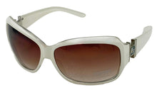 Load image into Gallery viewer, Esprit Women's Sunglasses ET19295 536 Plastic Rectangle Wrap White/Silver/Smoke