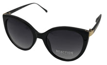 Load image into Gallery viewer, Kenneth Cole Reaction Womens Cat Eye Black Plastic Sunglass KC1391. 1B