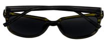 Load image into Gallery viewer, Perry Ellis Mens Sunglass Black Plastic Square, Solid Smoke Lens PE77 2
