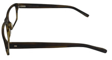 Load image into Gallery viewer, Jones New York Mens Ophthalmic Eyeglass Rectangle Olive Plastic J520 57mm