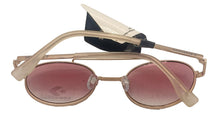 Load image into Gallery viewer, Converse Mens Round Metal Gold Sunglass , Pink Lens H097