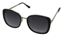 Load image into Gallery viewer, Kenneth Cole Reaction Womens Sunglass Black Gold Metal Butterfly Metal KC1396 1B