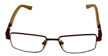 Load image into Gallery viewer, Tony Hawk Mens Brown Rectangle Metal Eyewear Frame 512 1 52mm