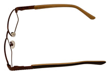 Load image into Gallery viewer, Tony Hawk Mens Brown Rectangle Metal Eyewear Frame 512 1 52mm