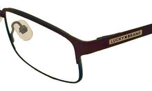 Load image into Gallery viewer, Lucky Mens Ophthalmic Soft Rectangle Metal Frame. D801 Brown . 49mm