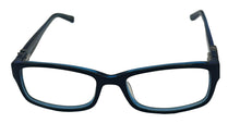 Load image into Gallery viewer, Jones New York Mens Black Plastic Rectangle Eyewear Frame, J225 49mm