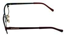 Load image into Gallery viewer, Lucky Mens Ophthalmic Soft Rectangle Metal Frame. D801 Brown . 49mm