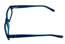 Load image into Gallery viewer, Jones New York Mens Black Plastic Rectangle Eyewear Frame, J225 49mm