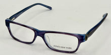 Load image into Gallery viewer, Jones New York Womens Purple Plastic Rectangle Eyewear Frame, J744 53mm