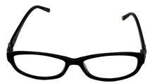 Load image into Gallery viewer, Jones New York Mens Plastic Soft Rectangle Eyewear Frame, J737 Black 54mm Jones New York