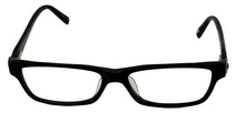 Load image into Gallery viewer, Jones New York Mens Ophthalmic Plastic Rectangle Eyewear Frame J744 Black 53mm