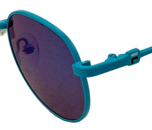 Load image into Gallery viewer, Fila Big Kids Aqua Soft Round Metal Sunglass SF1290. 44mm