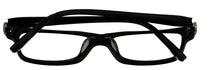 Load image into Gallery viewer, Jones New York Mens Ophthalmic Plastic Rectangle Eyewear Frame J744 Black 53mm