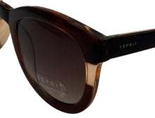 Load image into Gallery viewer, Esprit Womens Brown Cateye Plastic Sunglass ET39108 535 Esprit
