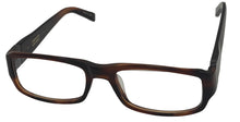 Load image into Gallery viewer, John Varvatos Eyeglasses Rectangle Mens Brown Horn Eyewear Frame V341 53mm