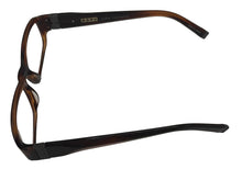 Load image into Gallery viewer, John Varvatos Eyeglasses Rectangle Mens Brown Horn Eyewear Frame V341 53mm