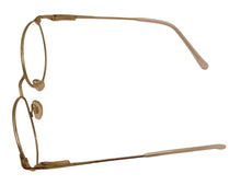 Load image into Gallery viewer, Bob Mackie Mens Gold Pink Tear Drop Metal Eyewear Frame. BM 800 52mm