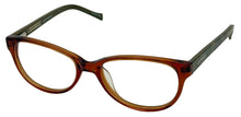 Load image into Gallery viewer, Share Lucky Brand Big Kids Eyeglass Brown Soft Rectangle Plastic D701 46mm