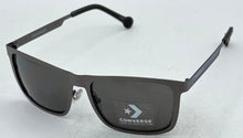Load image into Gallery viewer, Converse Gun Blue Mens Metal Sunglass Rectangle , Smoke Lens H077