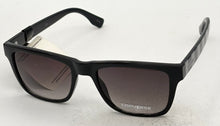 Load image into Gallery viewer, Converse Black Mens Sunglass Square Plastic, Smoke Gradient Lens H106