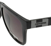 Load image into Gallery viewer, Converse Black Mens Sunglass Square Plastic, Smoke Gradient Lens H106