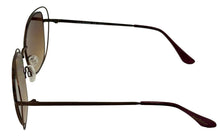 Load image into Gallery viewer, Isaac Mizrahi Womens Rose Gold Square Open Front Metal Sunglass IM31262 RO