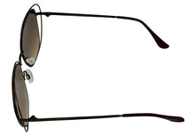 Load image into Gallery viewer, Isaac Mizrahi Womens Rose Gold Square Open Front Metal Sunglass IM31262 RO