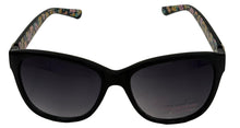 Load image into Gallery viewer, Isaac Mizrahi Womens Black Square Plastic Sunglass IM31264 BK