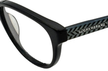 Load image into Gallery viewer, Lucky Brand Big Kids Eyeglass Black Soft Rectangle Plastic D701 49mm