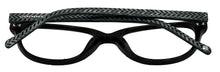 Load image into Gallery viewer, Lucky Brand Big Kids Eyeglass Black Soft Rectangle Plastic D701 46mm