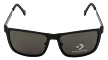 Load image into Gallery viewer, Converse Black Mens Metal Sunglass Rectangle , Smoke Lens H077