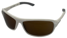 Load image into Gallery viewer, Perry Ellis Mens Sunglass White Plastic Sport Wrap, Light Flash Lens PE10 4