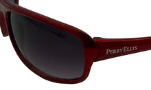 Load image into Gallery viewer, Perry Ellis Mens Sunglass Red Plastic Sport Wrap, Smoke Gradient Lens PE10 5