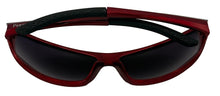 Load image into Gallery viewer, Perry Ellis Mens Sunglass Red Plastic Sport Wrap, Smoke Gradient Lens PE10 5