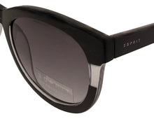Load image into Gallery viewer, Esprit Womens Black Cateye Plastic Sunglass ET39108 538