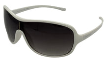 Load image into Gallery viewer, Perry Ellis Mens Sunglass White Plastic Shield, Smoke Gradient Lens PE09 05