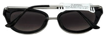 Load image into Gallery viewer, Esprit Womens Metal Plastic Black Cateye Sunglass ET39066 538
