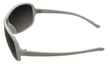 Load image into Gallery viewer, Perry Ellis Mens Sunglass White Plastic Shield, Smoke Gradient Lens PE09 05