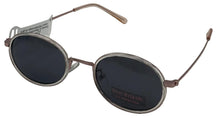 Load image into Gallery viewer, Isaac Mizrahi Womens Gold Clear Oval Metal Sunglass, IM31260 CL
