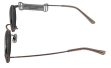 Load image into Gallery viewer, Isaac Mizrahi Womens Gold Clear Oval Metal Sunglass, IM31260 CL