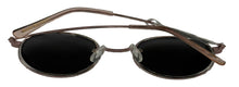 Load image into Gallery viewer, Isaac Mizrahi Womens Gold Clear Oval Metal Sunglass, IM31260 CL