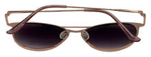 Load image into Gallery viewer, Kenneth Cole Reaction Mens Rose Gold Sunglass Round Metal Flash Lens KC1353. 28Y