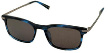 Load image into Gallery viewer, John Varvatos Mens Blue Horn Plastic Rectangle Sunglass, V539. 55mm