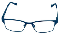 Load image into Gallery viewer, Lucky Brand Big Kids Ophthalmic Eyeglass Rectangle Blue Metal D808 47mm