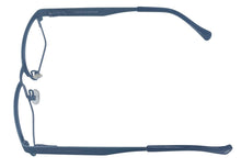 Load image into Gallery viewer, Lucky Brand Big Kids Ophthalmic Eyeglass Rectangle Blue Metal D808 47mm