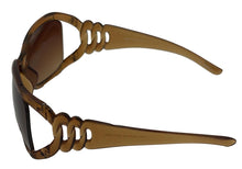 Load image into Gallery viewer, Esprit Sunglass Light Brown Plastic Rectangle Rimless, Brown Gradient 19284 535