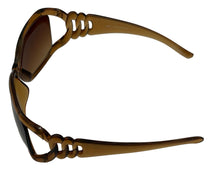 Load image into Gallery viewer, Esprit Sunglass Light Brown Plastic Rectangle Rimless, Brown Gradient 19284 535