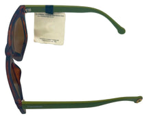 Load image into Gallery viewer, Converse Tortoise Green Mens Sunglass Soft Square Plastic Brown Lens H071