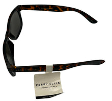 Load image into Gallery viewer, Perry Ellis Sunglass Matte Brown Plastic Rectangle, Flash Lens. PE93 1
