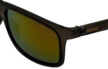 Load image into Gallery viewer, Timberland Grey Mens Plastic Rectangle Wrap Sunglass, Flash Lens TB7255. 20U